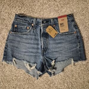 Levi's Women's Blue Denim Shorts Sz 27